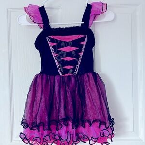 Halloween Little Girls Purple Purrfect Ballerina!